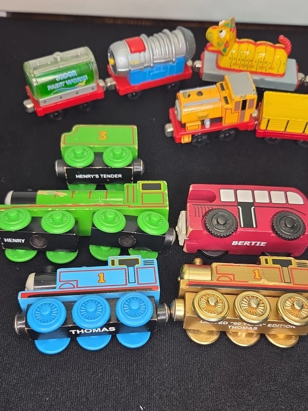 Lot Of Thomas The Tank Engine Wooden And Metal.